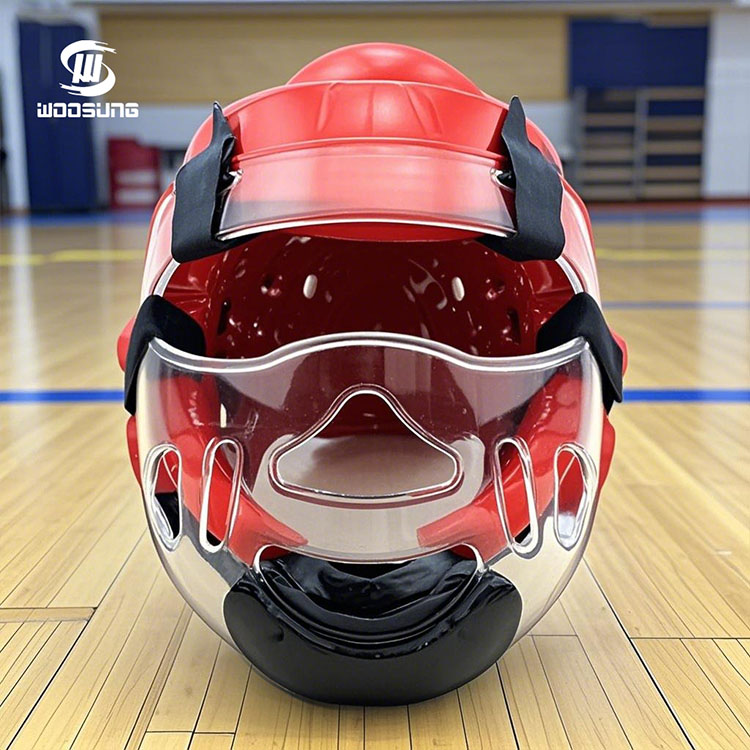 واقي رأس التايكوندو مع درع الوجه